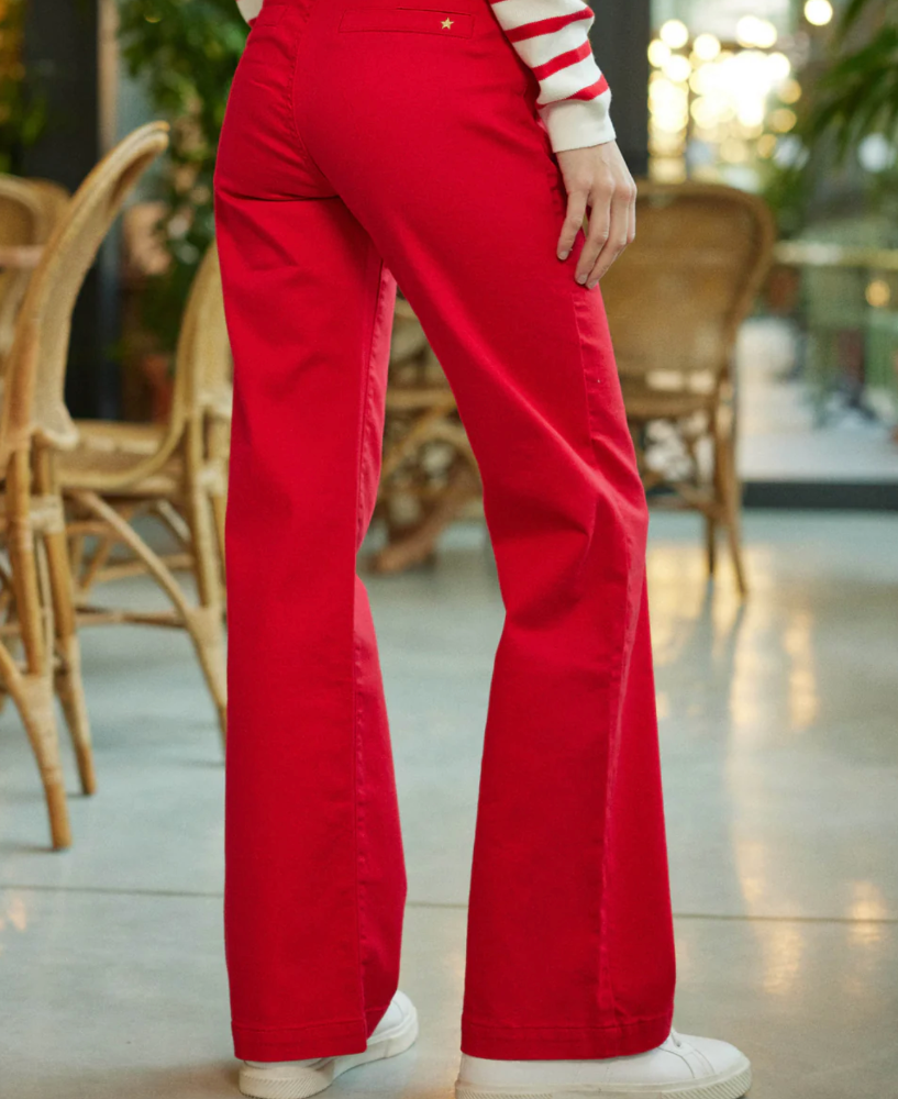 merci852-pant red - paris