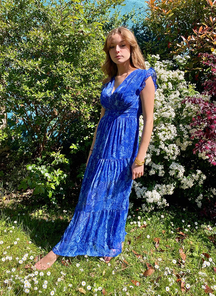 nelly-snake blue-merci852-maxidress-paris