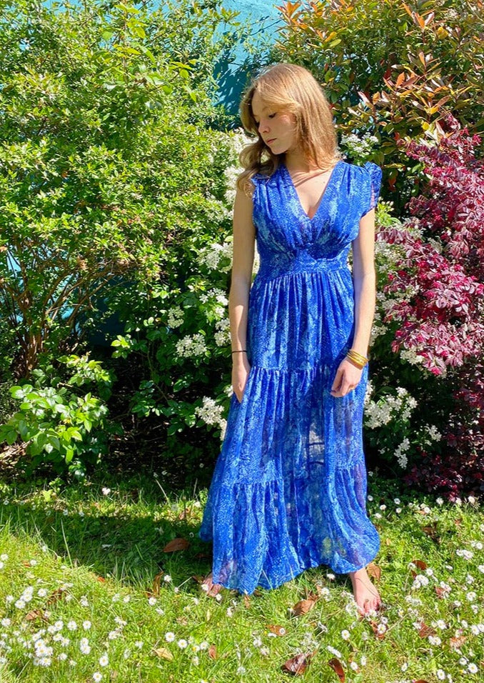 nelly-snake blue-merci852-maxidress-paris